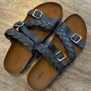 Sonoma womens braided sandals size 10